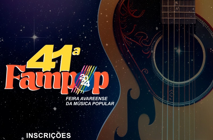 41ª Fampop está com inscrições abertas para artistas de Avaré