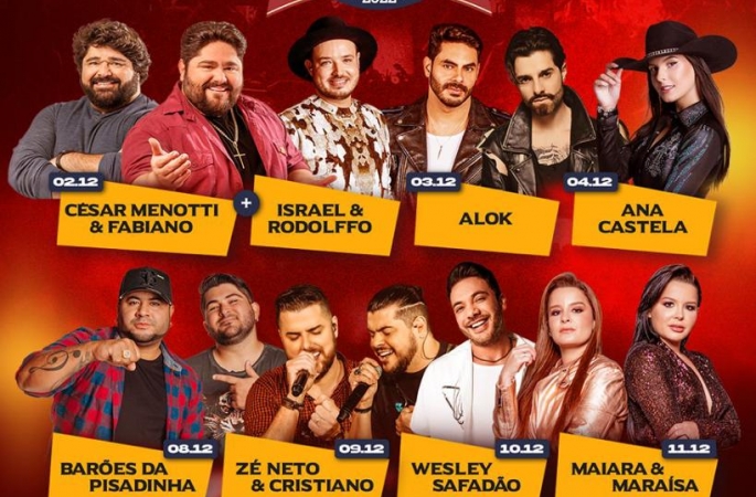 52ª Emapa começa nesta sexta com shows e inauguração da Arena de eventos