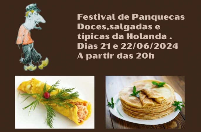 Holandês Restaurante terá festival de Panquecas