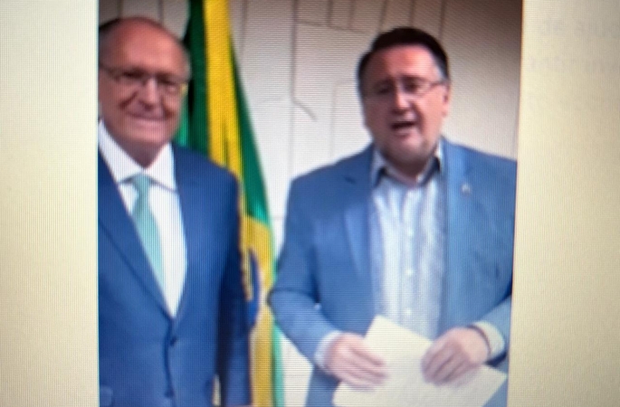 Prefeito de Avaré se reuniu com vice-presidente Geraldo Alckmin