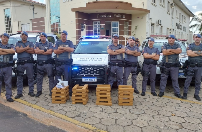 PM prende traficante com vasta quantidade de drogas no Bairro Bonsucesso em Avaré