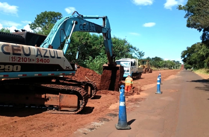 Obras para duplicação da Avenida Copacabana são retomadas