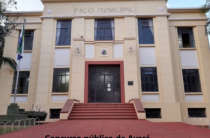 Prefeitura de Avaré anuncia concurso; veja as vagas e como se inscrever