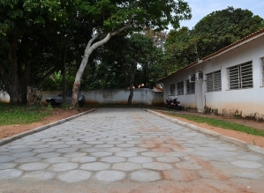 Ambulatório de DST/AIDS ganha calçamento