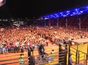 Com cavalgada, shows  e final de rodeio Emapa tem público recorde na arena de eventos