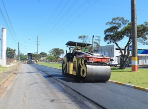 Prefeitura de Avaré promove recapeamento na Avenida Celso Ferreira