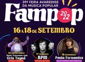  39º Fampop de Avaré traz três grandes apresentações