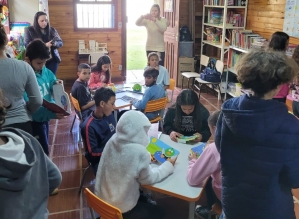 Casa da Leitura proporciona contato com livros em meio à natureza