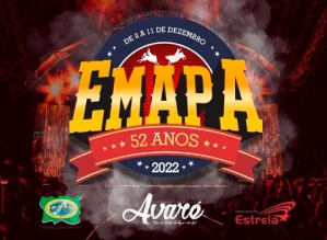 Confira a grade de shows da 52ª Emapa