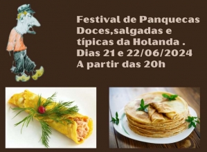 Holandês Restaurante terá festival de Panquecas