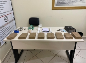 PM localiza oito “tijolos” de maconha com traficante em Avaré