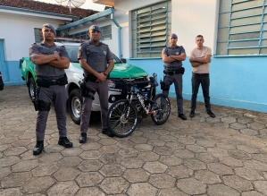 Bicicleta furtada é recuperada e autor do crime preso em flagrante 