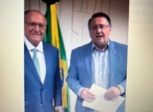 Prefeito de Avaré se reuniu com vice-presidente Geraldo Alckmin