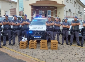 PM prende traficante com vasta quantidade de drogas no Bairro Bonsucesso em Avaré