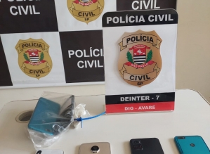 Polícia Civil de Avaré e região fiscaliza comércio de celulares na Operação BIG MOBILE