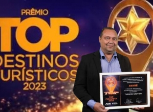 Avaré vence categoria “Turismo Náutico” no Prêmio Top Destinos Turísticos