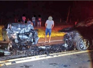 Pai e filho morrem em acidente na SP-255 em Coronel Macedo